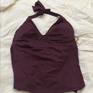 Title Nine Halter Top Tankini